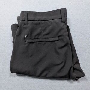 Primo Golf Joggers Mens 30 Regular Black Ankle Zip Tapered Stretch Pants